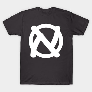 Jewish Anarchist Symbol (DIY Style) T-Shirt